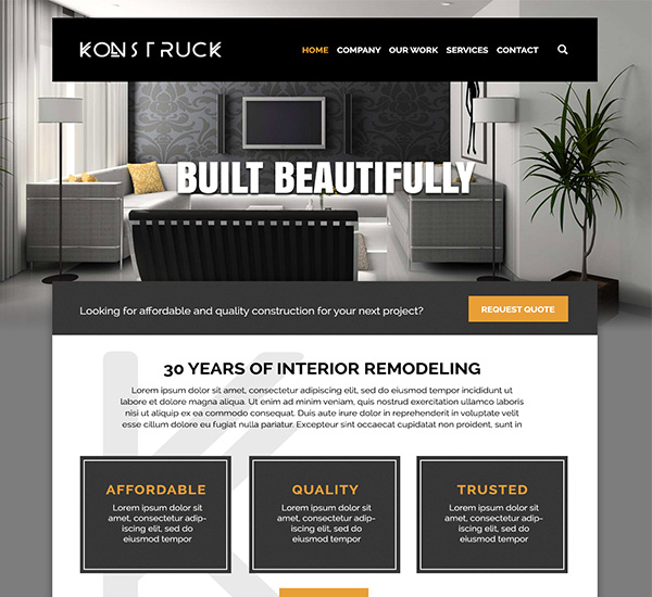 Konstructk Website Project Thumbnail