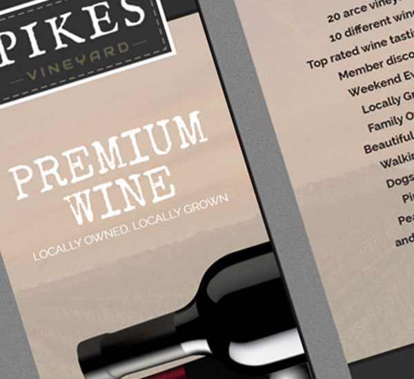 Pikes Vineyard Brochure Project Thumbnail